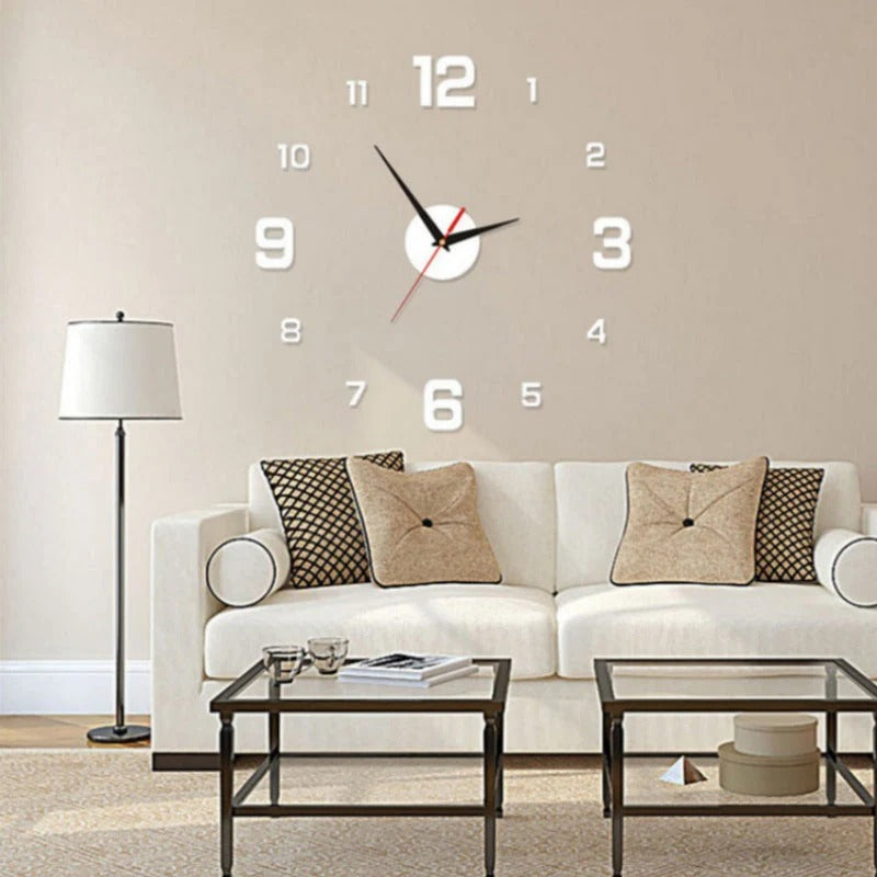 š„³2026 HOT SALEš„³ā°3D DIY Luminous Acrylic Wall Clock Set