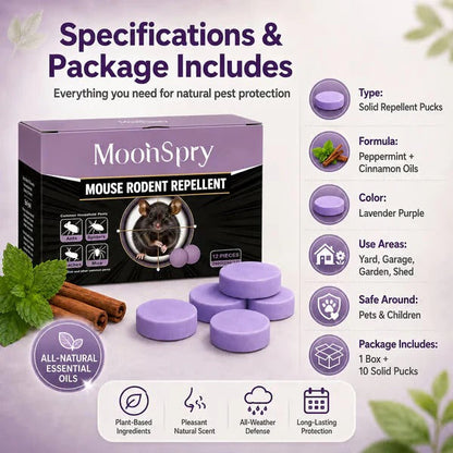 All-Natural Pest & Rodent Repellent Pucks