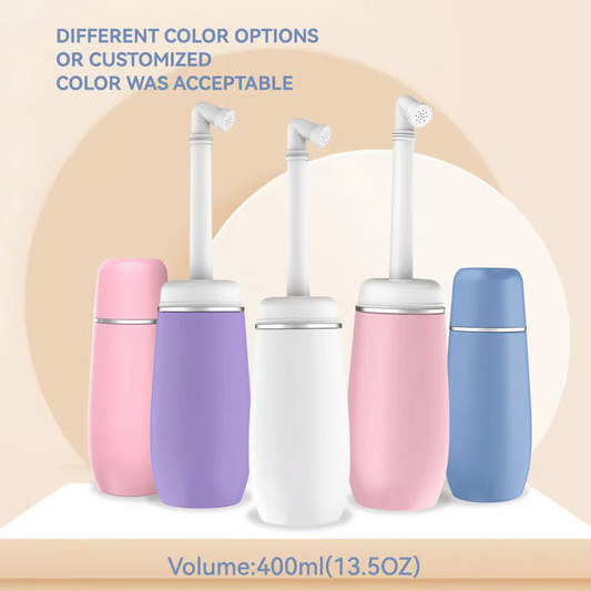 💧Portable Bidet 🧼– 🕌Perfect for Wudu & Daily Hygiene, 13.5 oz, Leak‑Proof