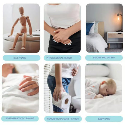 💧Portable Bidet 🧼– 🕌Perfect for Wudu & Daily Hygiene, 13.5 oz, Leak‑Proof