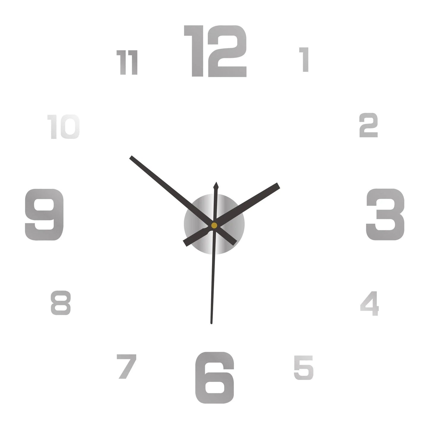 🥳2026 HOT SALE🥳⏰3D DIY Luminous Acrylic Wall Clock Set