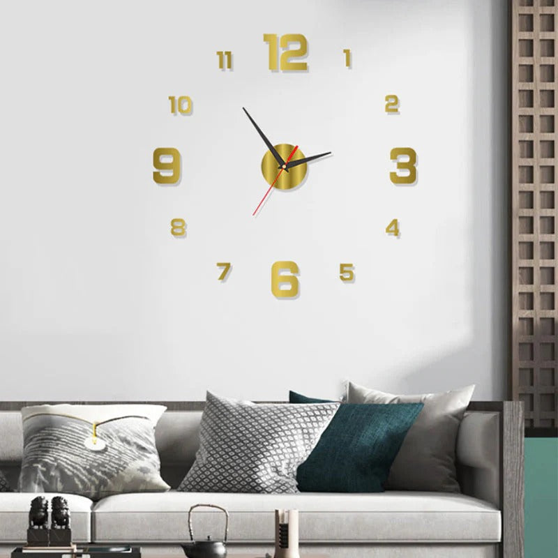 🥳2026 HOT SALE🥳⏰3D DIY Luminous Acrylic Wall Clock Set