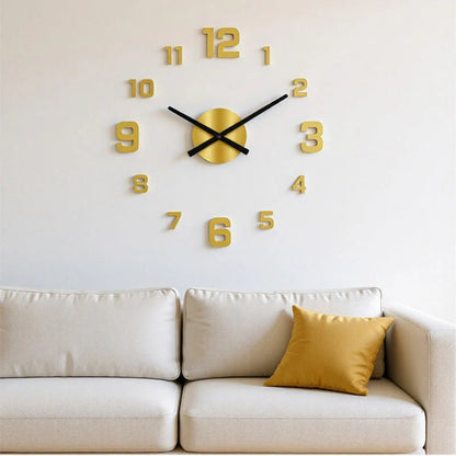🥳2026 HOT SALE🥳⏰3D DIY Luminous Acrylic Wall Clock Set