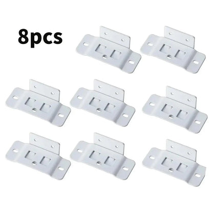 Heavy-Duty Stainless Steel Corner Brackets – Quick Fitting L Shape Furniture Joint Braces with Screws