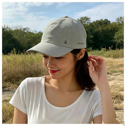 Quick-Dry UV Protection Baseball Cap – Breathable Adjustable Unisex Hat