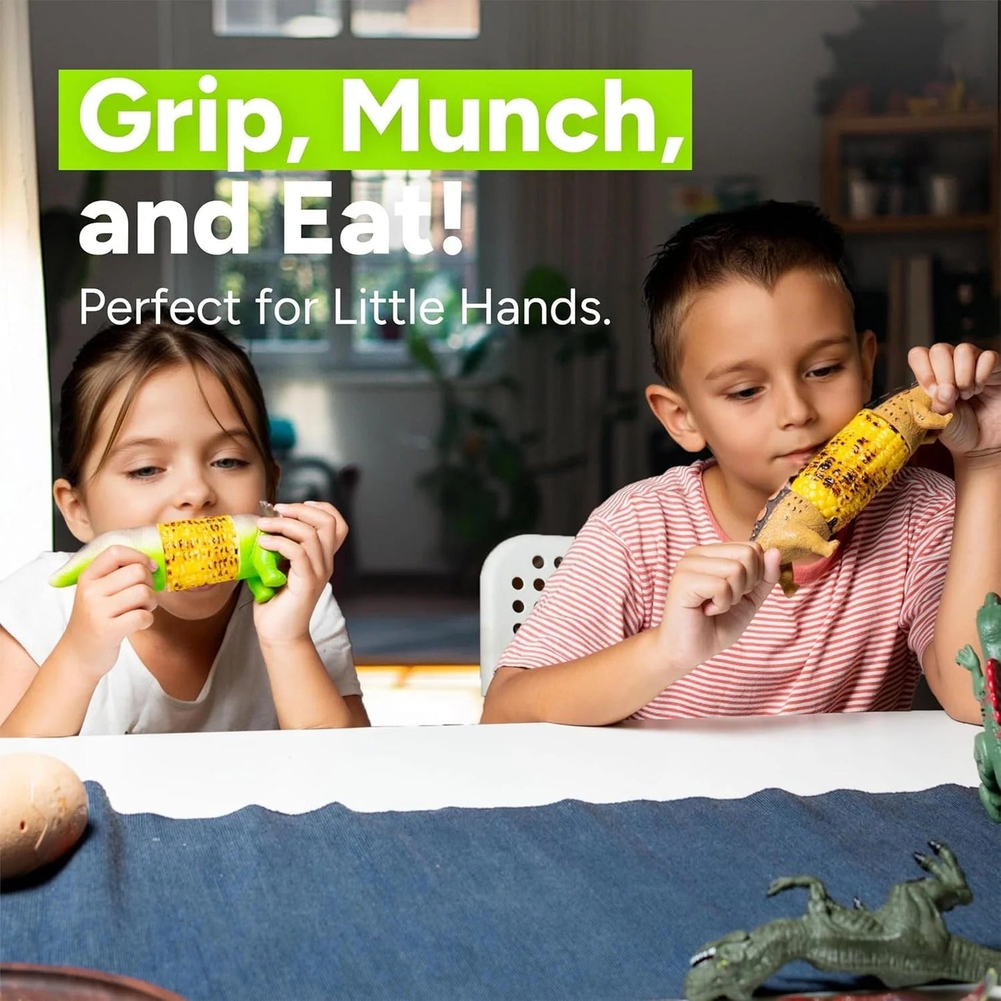 🦖 Dinosaur Corn Holders 🌽 Make Corn Time More Fun for Kids & Families
