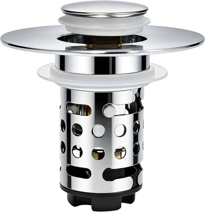 🔥 Upgraded 3-in-1 Drain Strainer That Stops Sink Clogs