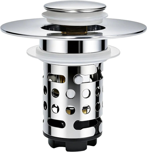 🔥 Upgraded 3-in-1 Drain Strainer That Stops Sink Clogs