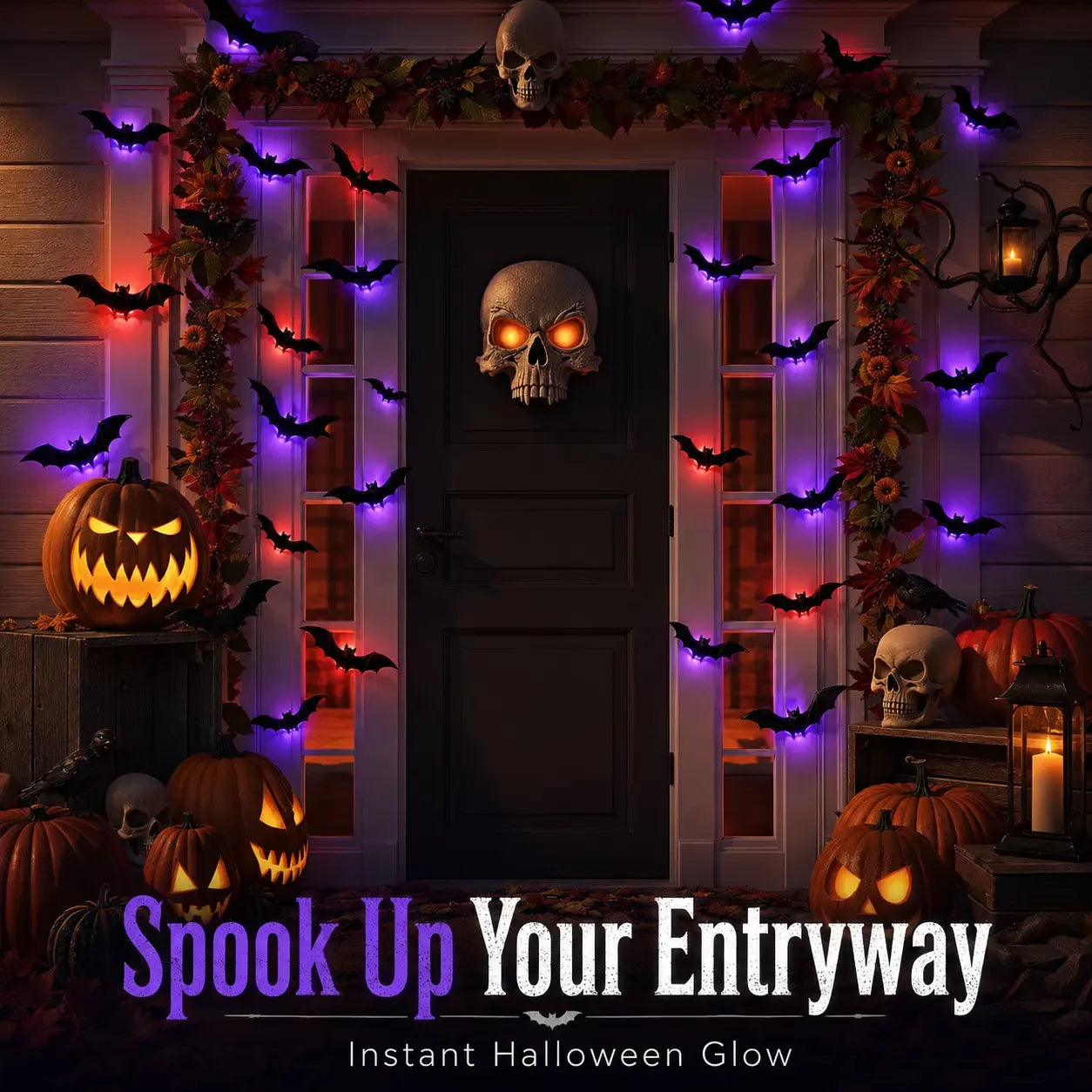 🦇 Turn Your Home Into A Spooky Halloween Scene