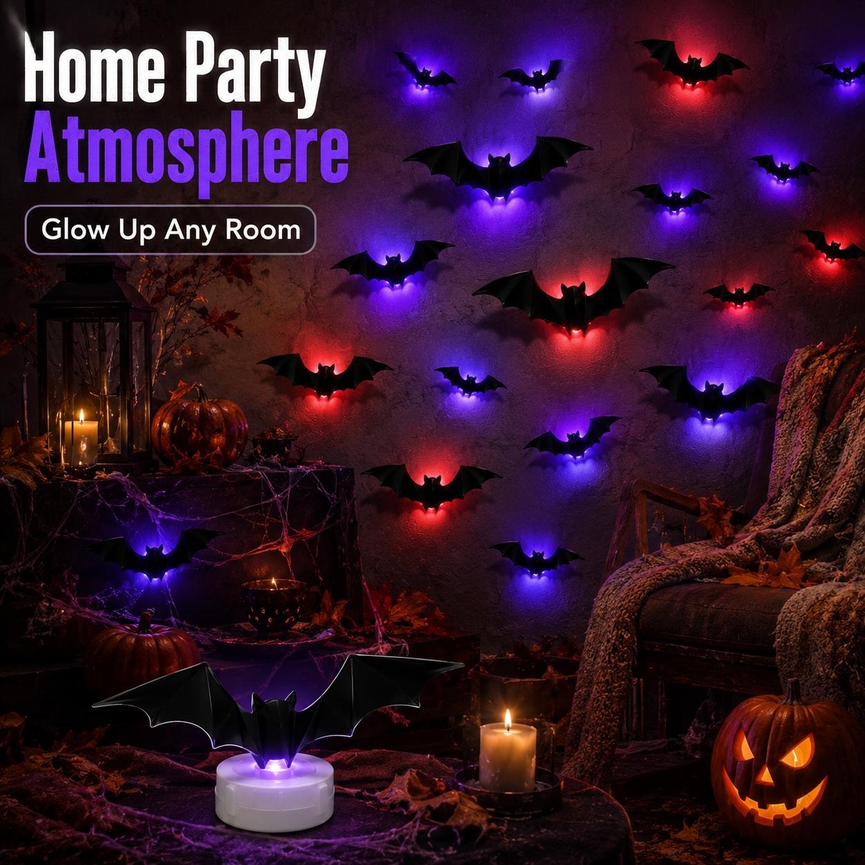 🦇 Turn Your Home Into A Spooky Halloween Scene